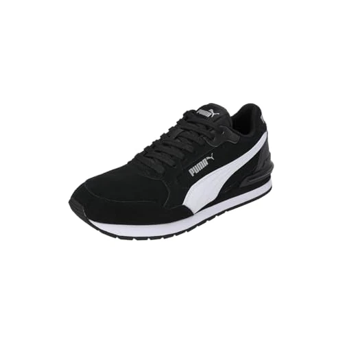 Offre limitée : Puma Baskets St Runner V4 SD Unisexes, Puma Black Puma White Puma Silver, 47 EU de 53.40 € à 53.40 € (0.00% de remise)