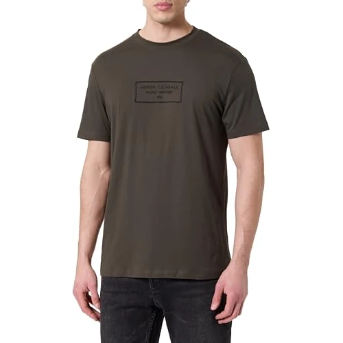 Offerta a tempo: Armani Exchange Uomo Urban Heights, Sustainable, Logo Embroidered, vestibilità Normale, Nero, XL, Inchiostro Nero, XL - 8% da 40.00 € a 36.99 €