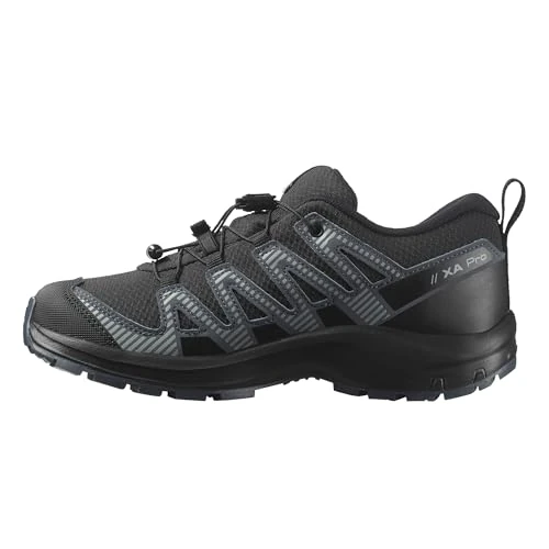 Salomon XA Pro V8 ClimaSalomon Waterproof Zapatillas de Niños para Uso Diario, Impermeable, Cómodo, Agarre en todo tipo de terrenos, Deportivo