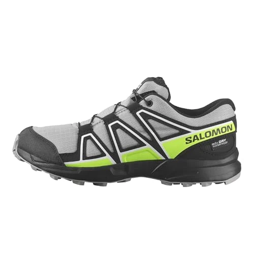 Offerta a tempo: Salomon Speedcross Waterproof, Scarpe Unisex - Bambini e ragazzi, Alloy Black Green Gecko, 36 EU - 12% da 85.00 € a 74.99 €