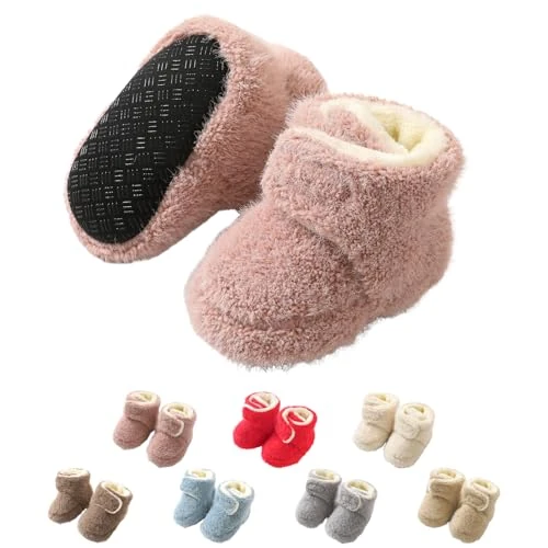 Limitiertes Angebot: YloveM Kleinkind Baby Jungen Mädchen Booties,Unisex Neugeborene Winterschuhe Verdicken Schneestiefel Anti-Rutsch Sohle Weich Kleinkind Warm Sock Schuhe von 15.99 EUR auf 8.99 EUR (Spare 44%)