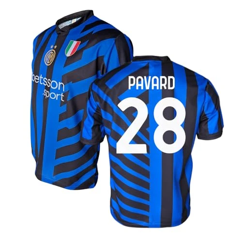 Limited offer: Inter - Home Shirt 2024/2025 Customizable with Name and Number, Official Replica, Blue, Black, 100% Polyester, Adult and Child. Ideal for All Nerazzurri Fans from 37.99 EUR to 37.99 EUR (save 0%)