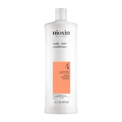 Oferta ograniczona: Nioxin System 4 skalp + odżywka do włosów - wzmacniająca odżywka do zniszczonych włosów z zaawansowanym przerzedzaniem - z biotyną i niacynamidem (1 l) z 202.30 PLN na 202.30 PLN (zniżka 0%)
