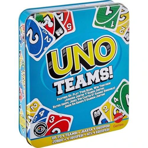 Offerta a tempo: Mattel Games - UNO Teams - Gioco di Carte — 40% da 14,99 € a 8,99 €