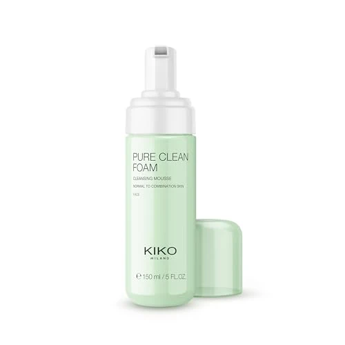 Offerta a tempo: KIKO Milano Pure Clean Foam, Mousse Viso Detergente E Purificante - 30% da 9.99 € a 7.04 €