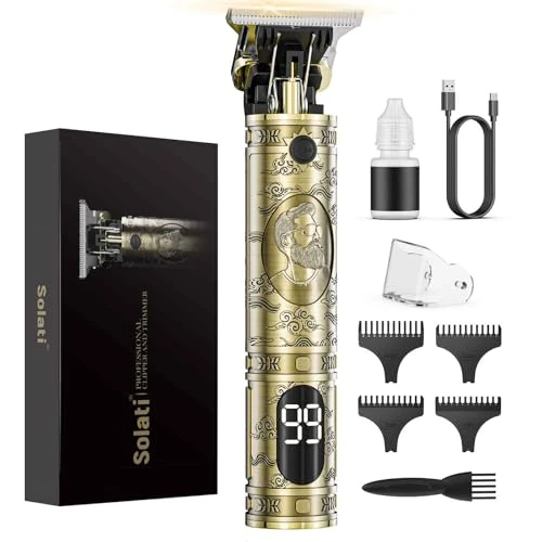 Offre limitee: Tondeuse Cheveux Hommes, Tondeuse Barbe Homme T Zéro écart Avec écran LED De Finition Barbier Professionnel Rasoir Homme Rasoir Electriques Cheveux Cadeau de 29.99 EUR a 23.99 EUR (economie 20%)