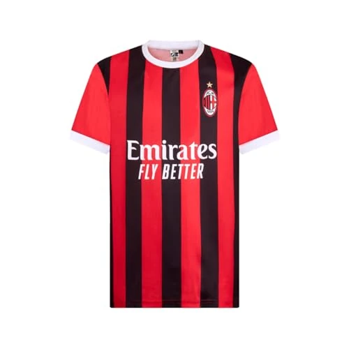 AC Milan Replica Stadium Shirt, Season 2024/25, Home/Home, Away/Away and Third/Third, red/Black, S