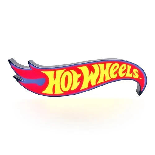Limited-time offer: Paladone Hot Wheels Logo Light – Officially Licensed Racing Logo Icon Night Light, Racetrack Playroom Decor and Gift for Boys and Girls, Toy Car and Bedroom Accessory from $24.98 to $24.98 (save 0.00%)