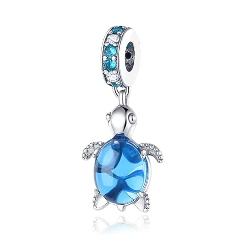 KUNSIR Charm Pendant Women 925 Sterling Silver for Bracelet Bead Charm suitable for Pandora Bracelet and Necklace, Compatible with European Bracelets for Women Girls C1