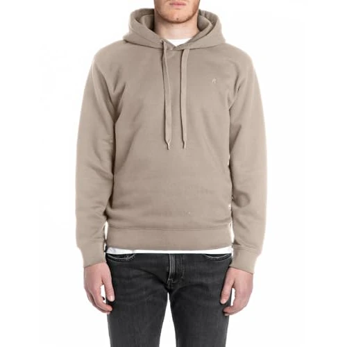 Replay M3103 Sweatshirt à Capuche, 829 Stone, XXXL Homme