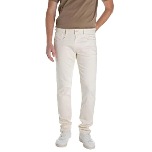 Replay Heren slim fit jeans Anbass, 300 ivoor, 32W x 32L