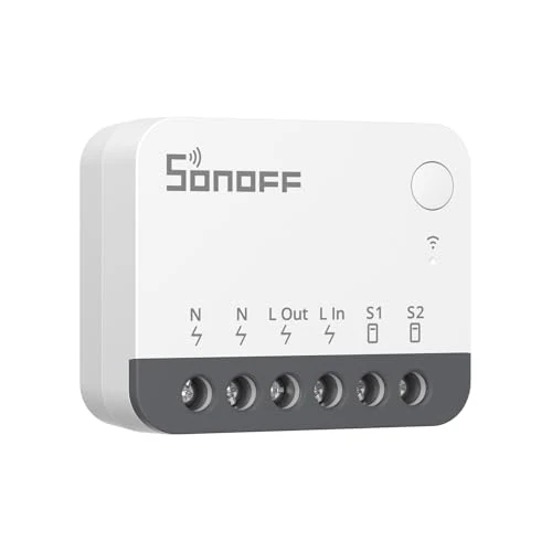 Zeitlich begrenztes Angebot: SONOFF ZBMINIR2 Smart Schalter, Relais, Zigbee 3.0 Lichtschalter, Smart Switch Funktioniert mit Alexa & Google Home, Hub Erforderlich, Neutralleitung Erforderlich, Farbe Kann Variieren von 11.89 € auf 11.89 € (0.00% Rabatt)