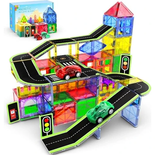 Limited offer: Perbabe STEM Magnetic Tiles Children's Toy from 39.99 EUR to 29.99 EUR (save 25%)