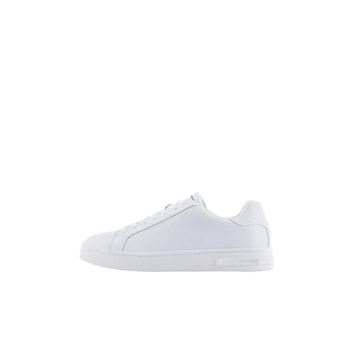 Limited-time offer: Armani Exchange Men's London Trainers, White, 7 UK from 160.00 £ to 144.00 £ (save 10%)