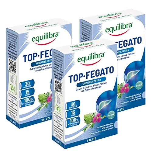 Offerta a tempo: equilibra Integratori Alimentari - Top Fegato - 30 Compresse — 49% da 6,49 € a 3,29 €