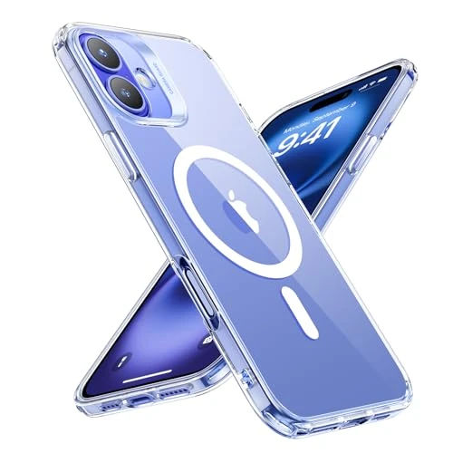Offerta a tempo: ESR Classic Hybrid Cover per iPhone 16, Trasparente - 5% da 8.99 € a 8.54 €