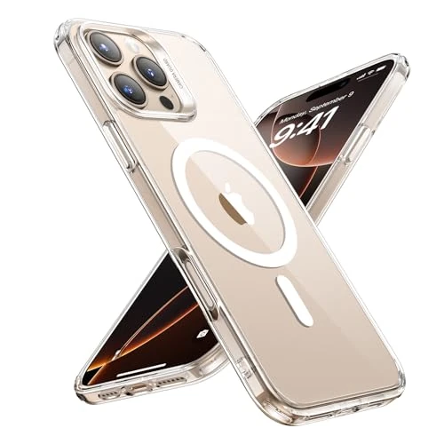 Limited-time offer: ESR for iPhone 16 Pro Max Case, Compatible with MagSafe, Shockproof Military-Grade Protection, Magnetic Phone Case for iPhone 16 Pro Max, Classic Hybrid Case (HaloLock), Clear from 10.99 GBP to 6.79 GBP (save 38%)