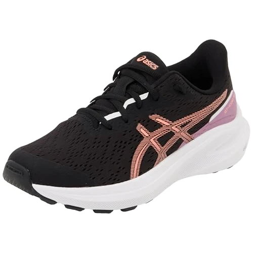 ASICS Boys Gt-1000 13 Gs Sneaker, Black Sun Coral, 2.5 UK