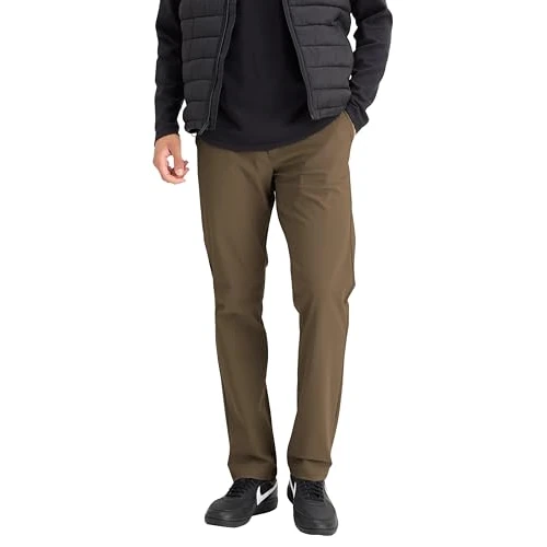 Dockers Men's GO AIRWEAVE Chino Slim Active Pants, Otter,