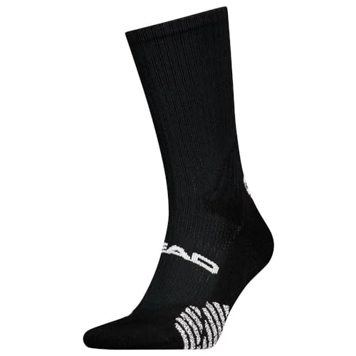 Offerta a tempo: HEAD Padel Calzini Crew, Nero — 19% da 12,44 € a 10,11 €