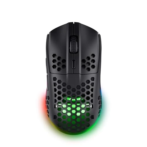 Limitiertes Angebot: Trust Gaming GXT 929 Helox Kabellose Gaming Maus, Ultraleichte Maus 75g, 80h Dauerbetrieb, 2,4-GHz-Mikro-USB-Empfänger, Einstellbare DPI (800-4800), 6 Programmierbare Tasten, Gaming PC MMO - Schwarz von 19.99 EUR auf 14.99 EUR (Spare 25%)