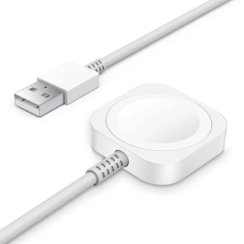 Offre limitée : Câble USB pour montre i-Watch, câble de charge A-pple Watch sans fil compatible avec chargeur de montre A-pple, câble de charge rapide portable pour iWatch Ultra/SE/Series 9/8/7/6/5/4/3/2/1 (1 m) de 6.99 € à 6.99 € (0.00% de remise)