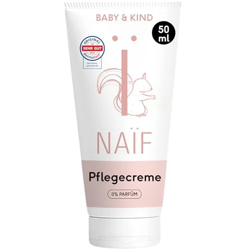 Offerta a tempo: Naïf – Crema Viso per Neonati e Bambini – 0% Profumo e Additivi – Ingredienti Naturali – Cura Delicata della Pelle – 50 ml - 37% da 7.90 € a 4.99 €