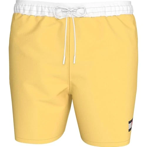 Oferta limitada: Tommy Hilfiger Bañador Hombre Medium Drawstring con Cintura Ajustable, Amarillo (Citronella), S de 49.90 € a 49.90 € (ahorro 0.00%)