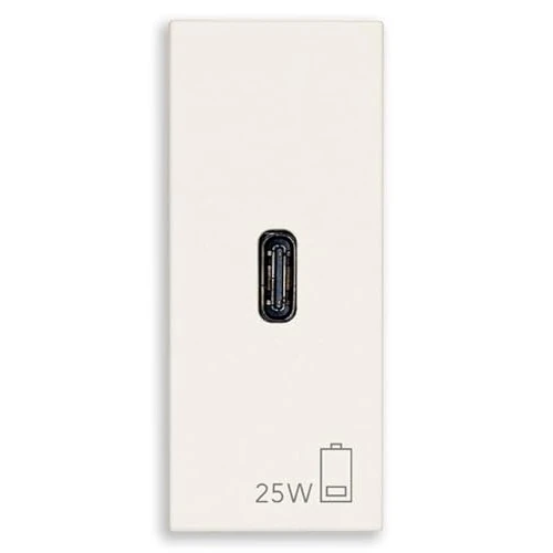 Oferta limitada: Vimar 30292.C25B Linea Fuente de alimentación USB de 25W para dispositivos electrónicos, salida USB C, tecnología Power Delivery de 27.81 € a 27.81 € (ahorro 0.00%)