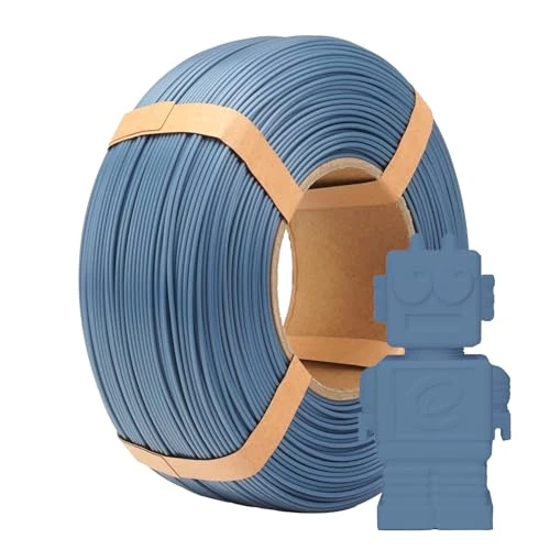 Offre limitee: eSUN PLA Refill Filament 1.75mm, Filament d'Impression 3D sans Bobine Précision Dimensionnelle +/- 0.05mm, Bobine de 1KG (2.2 LBS) Filament PLA Rapide pour Imprimantes à Grande Vitesse,Gris de 18.39 EUR a 17.47 EUR (economie 5%)