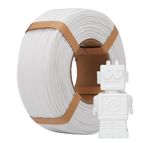 Offre limitee: eSUN PLA Refill Filament 1.75mm, Filament d'Impression 3D sans Bobine Précision Dimensionnelle +/- 0.05mm, Bobine de 1KG (2.2 LBS) Filament PLA Rapide pour Imprimantes à Grande Vitesse,Blanc de 22.99 EUR a 22.99 EUR (economie 0%)
