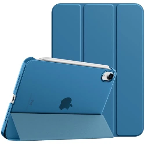 Oferta limitada: TiMOVO Funda para iPad Mini 7 A17 Pro 8,3 Pulgadas 2024, iPad Mini 6ª Generación, Cubierta Translúcida Delgada Compatible con Touch ID y Carga de Apple Pencil Auto Estela/Sueño, Teal Pavo Real de 12.99 EUR a 7.99 EUR (ahorro 38%)