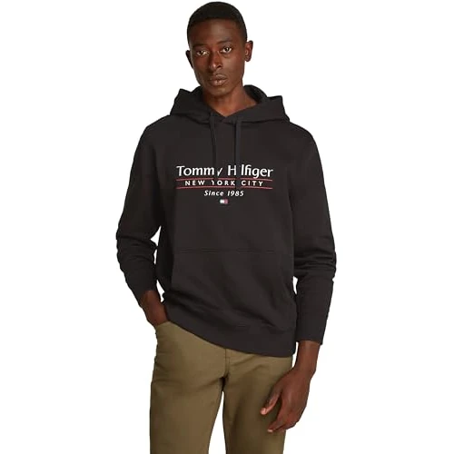Begrenztes Angebot: Tommy Hilfiger Herren Kapuzenpullover von 100.00 EUR auf 69.00 EUR (Rabatt 31%)