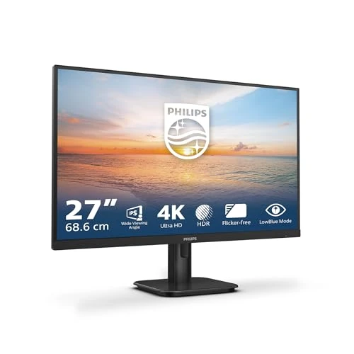 Oferta limitowana: Philips 27E1N1800A - 27-calowy monitor Ultra HD, g?o?nik, HDR10 (3840x2160, 60 Hz, HDMI 2.0, DisplayPort 1.4) Czarny z 709.28 zł na 709.28 zł (oszczędź 0.00%)