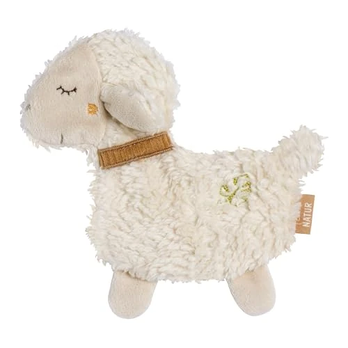 Tijdelijke aanbieding: Fehn Knister-Schaf – Activity-Rascheltier aus Baumwolle – Babyspielzeug zum Greifen, Spielen und Geräusche erzeugen – optimaler Begleiter für Babys und Kleinkinder ab 0+ Monaten van 10.54 € naar 9.88 € (6% korting)