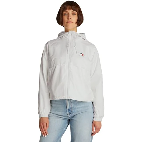 Tijdelijke aanbieding: Tommy Jeans Dames TJW ESSENTIAL WINDBREAKER EXT Windbreaker Jacket, Wit, XL, Wit (Ecru), XL van 83.89 EUR naar 83.89 EUR (korting 0%)