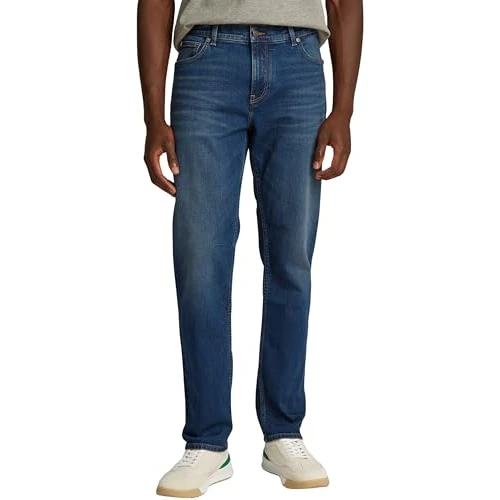 Tommy Hilfiger Herren Jeans Hose Denton Tucson Indigo Straight Fit, Blau (Tuscon Indigo), 34W/28L