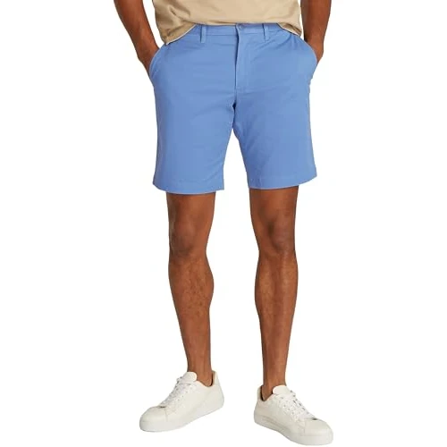 Offerta a tempo: Tommy Hilfiger Uomo Pantaloncini Brooklyn 1985 Corti, Blu (Blue Spell), 30W - 20% da 79.90 € a 63.54 €