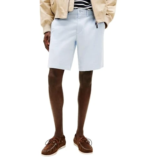 Oferta limitada: Tommy Hilfiger Hombre Pantalón Corto Brooklyn Short 1985, Azul (Breezy Blue), 28W de 79.90 € a 34.60 € (ahorro 57%)