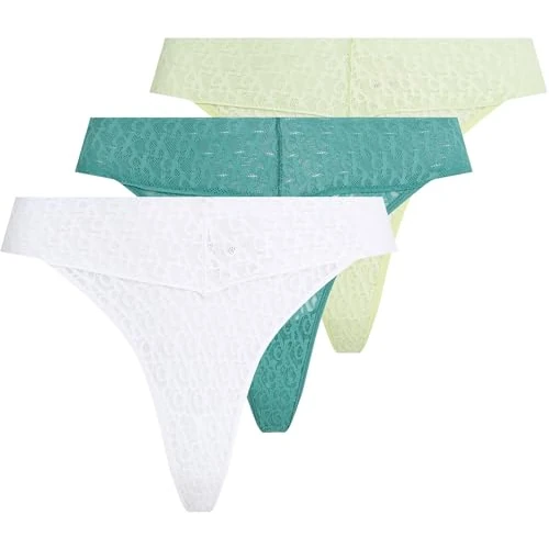 Limited offer: Calvin Klein Women's Low Rise Thong 3pk Lv00qd5304 Thong from 39.98 EUR to 20.39 EUR (save 49%)