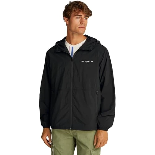 Beperkte aanbieding: Tommy Jeans Heren TJM WINDBREAKER EXT Windjack Jack, Zwart, XXL, Zwart (zwart), XXL van 67.34 EUR naar 67.34 EUR (besparing 0%)