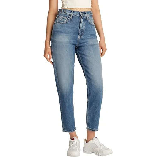 Limited offer: Tommy Jeans Women's Mom Jean Uhr Tprd Nos 6033 Dw0dw14708 Pants from 38.11 EUR to 38.11 EUR (save 0%)