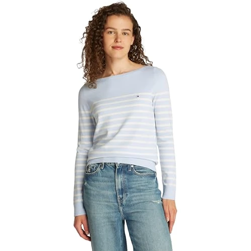Tijdelijke aanbieding: TOMMY HILFIGER Co Jersey Stitch Boat-nk Sweater Ww0ww40099 dames CO JERSEY STITCH BOAT-NK TRUI WW0WW40099 van 63.06 EUR naar 63.06 EUR (korting 0%)