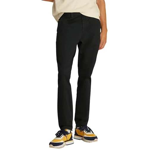 Tommy Jeans Tjm Austin Chino Dm0Dm20282, Pantaloni Chino, Uomo, Nero (Black), 28W / 32L