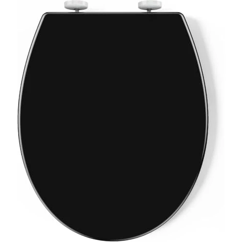 Oferta limitada: Pipishell tapa WC con cierre suave y liberación rápida, forma O, negro de 39.99 € a 39.99 € (ahorro 0.00%)
