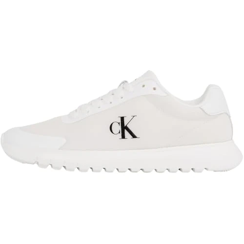 Limited-time offer: Calvin Klein Women’s Sporty EVA Mesh Runner Trainers, White (Triple Bright White), 4 from 39.51 GBP to 39.51 GBP (save 0%)