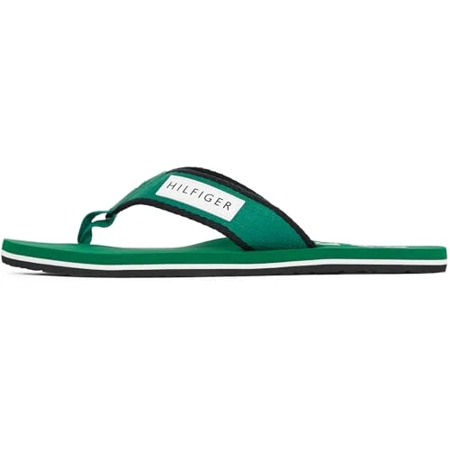 Limited offer: Tommy Hilfiger Men’s Patch Flip Flops with Logo from 39.90 EUR to 19.84 EUR (save 50%)