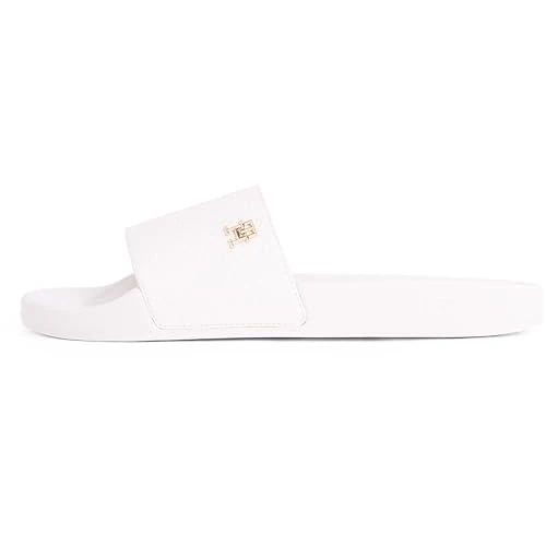 Oferta limitada: Tommy Hilfiger Chanclas Mujer Monogram elegante, Beige (Ancient White), 39 de 49.90 EUR a 49.90 EUR (ahorro 0%)