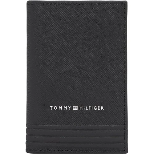 Offre limitee: Tommy Hilfiger Portefeuille Homme Business Bifold Petit, Noir (Black), Taille Unique de 48.00 EUR a 48.00 EUR (economie 0%)