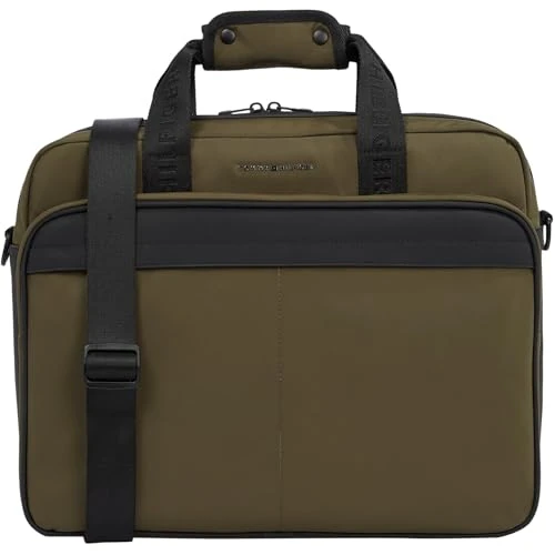 Offre limitee: Tommy Hilfiger Sac pour Ordinateur Portable Homme Repreve à Bandoulière, Vert (Army Green), Taille Unique de 92.99 EUR a 68.75 EUR (economie 26%)